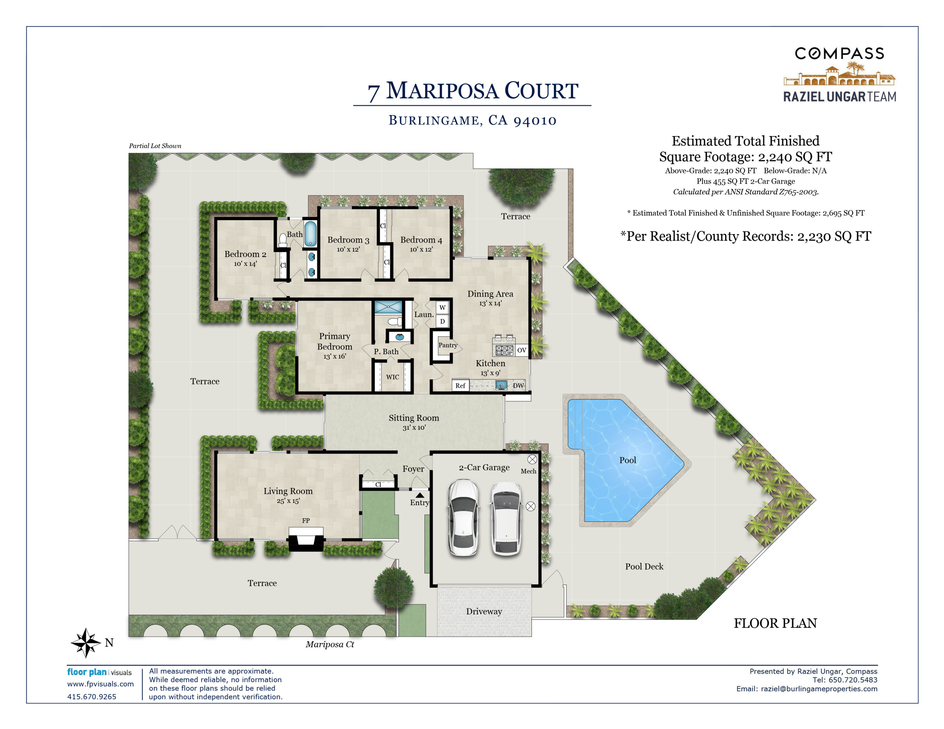 7 Mariposa Court Burlingame Properties
