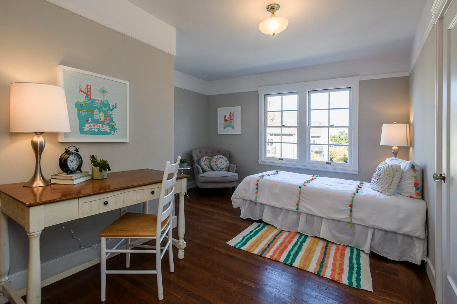 1009 Laguna Avenue Bedroom Study in Burlingame Terrace Neighborhood in Burlingame.