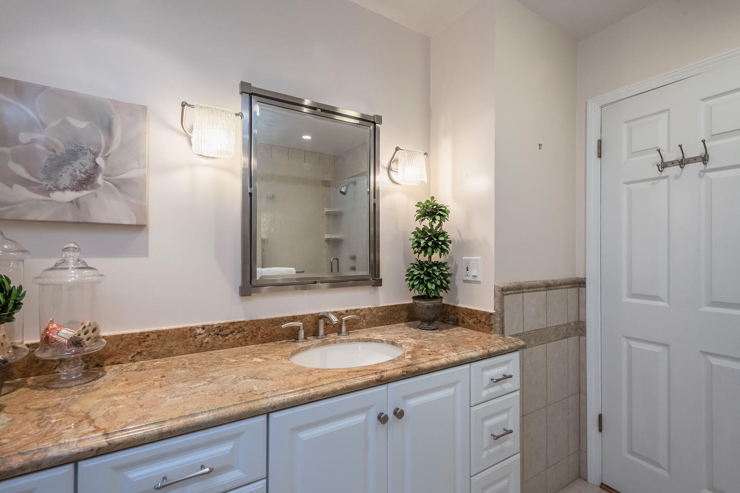 1518 Los Altos Drive Bathroom Vanity in Burlingame Hills Neighborhood in Burlingame.