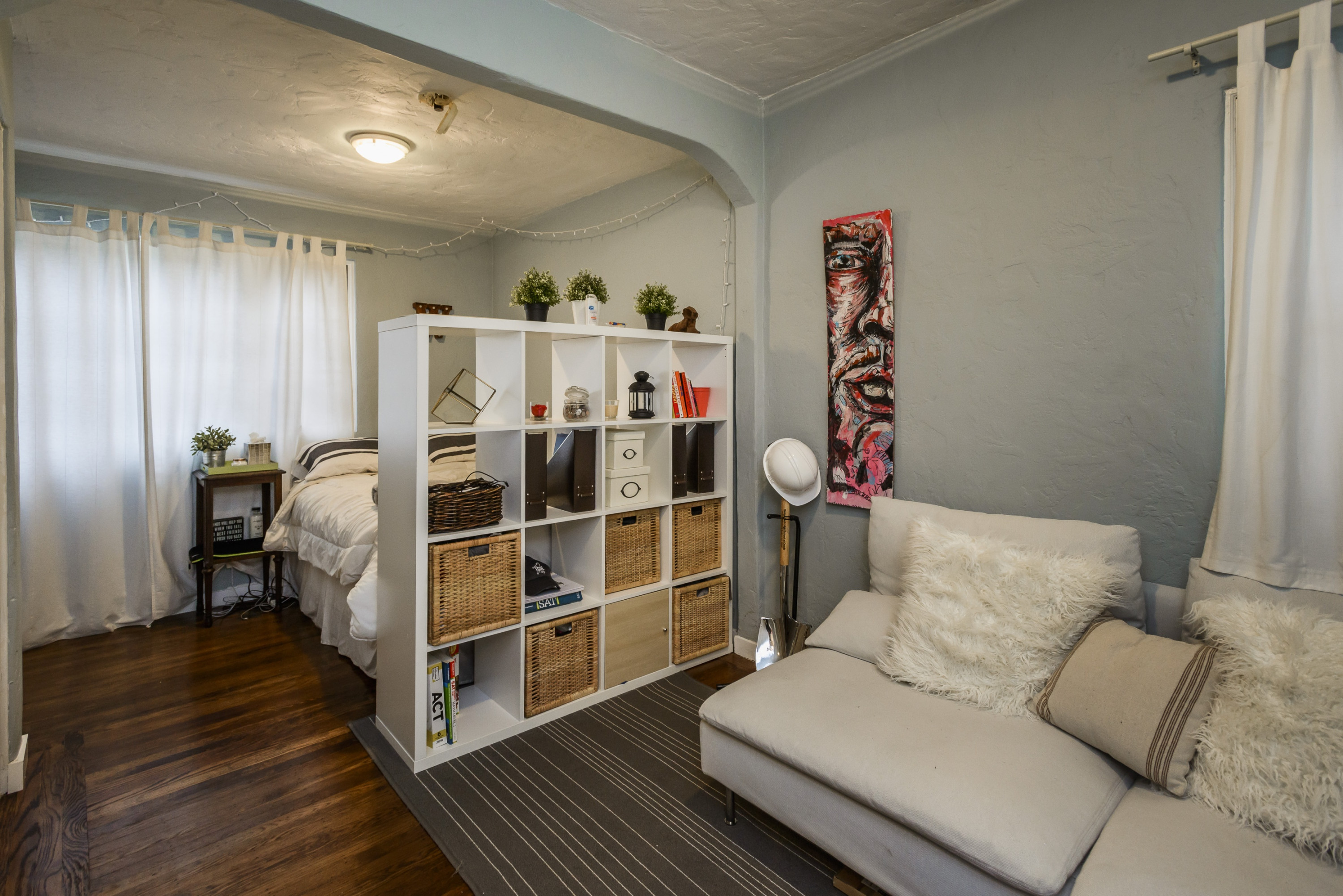 1601 Easton Drive Bedroom Cabinet Divider in Easton Addition Neighborhood in Burlingame.