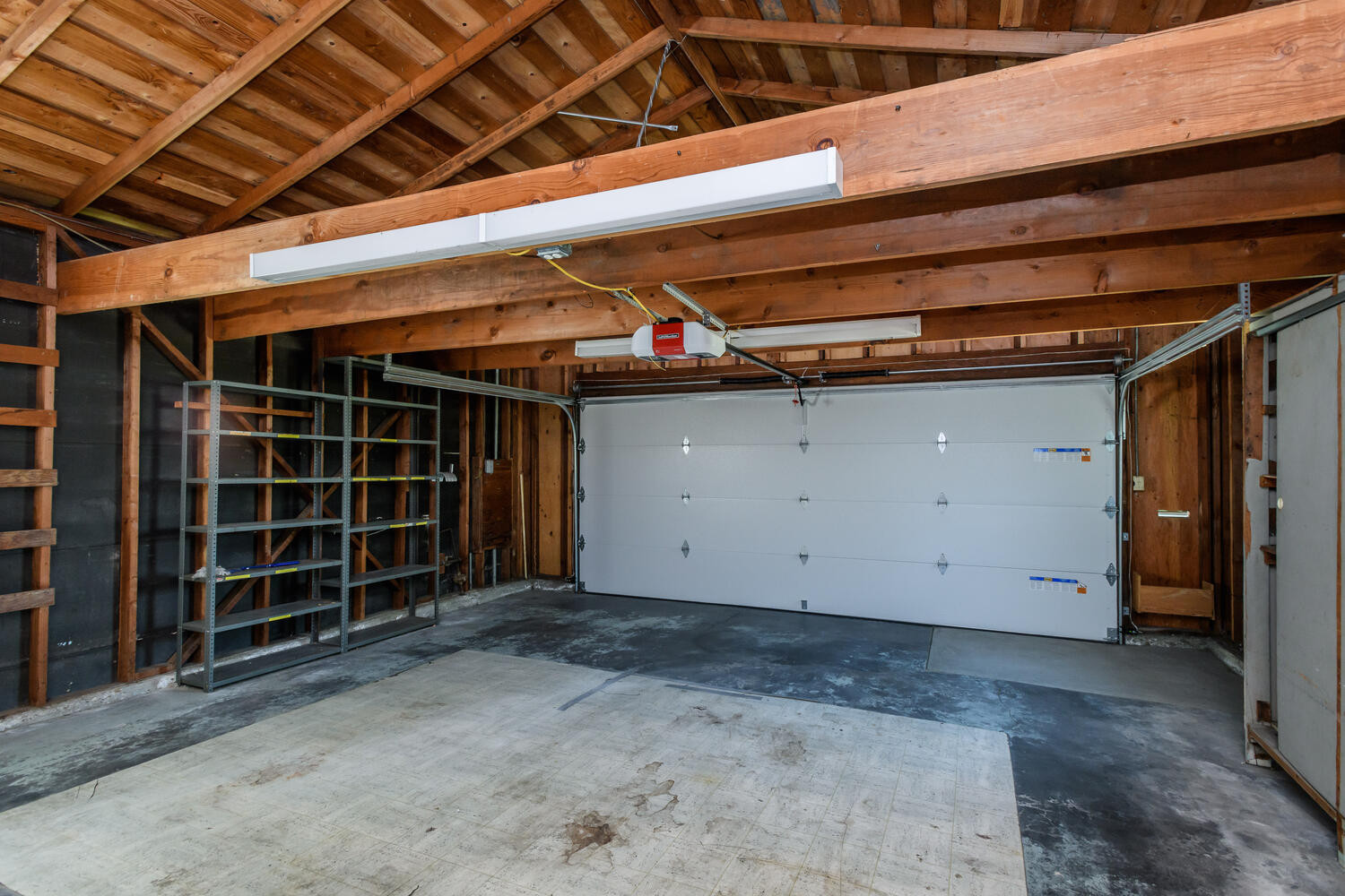 1610 Granada Drive Garage Interior in Mills Estates Area in Burlingame.