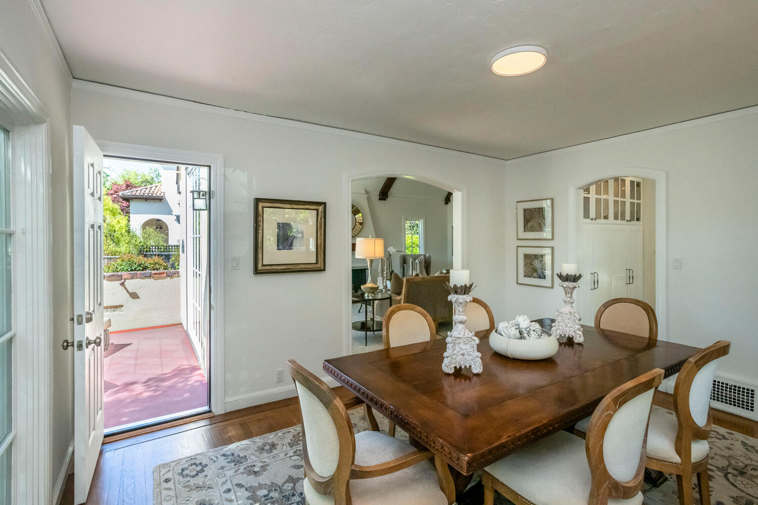 2110 Poppy Drive Dining Table in Easton Addition Neighborhood in Burlingame.