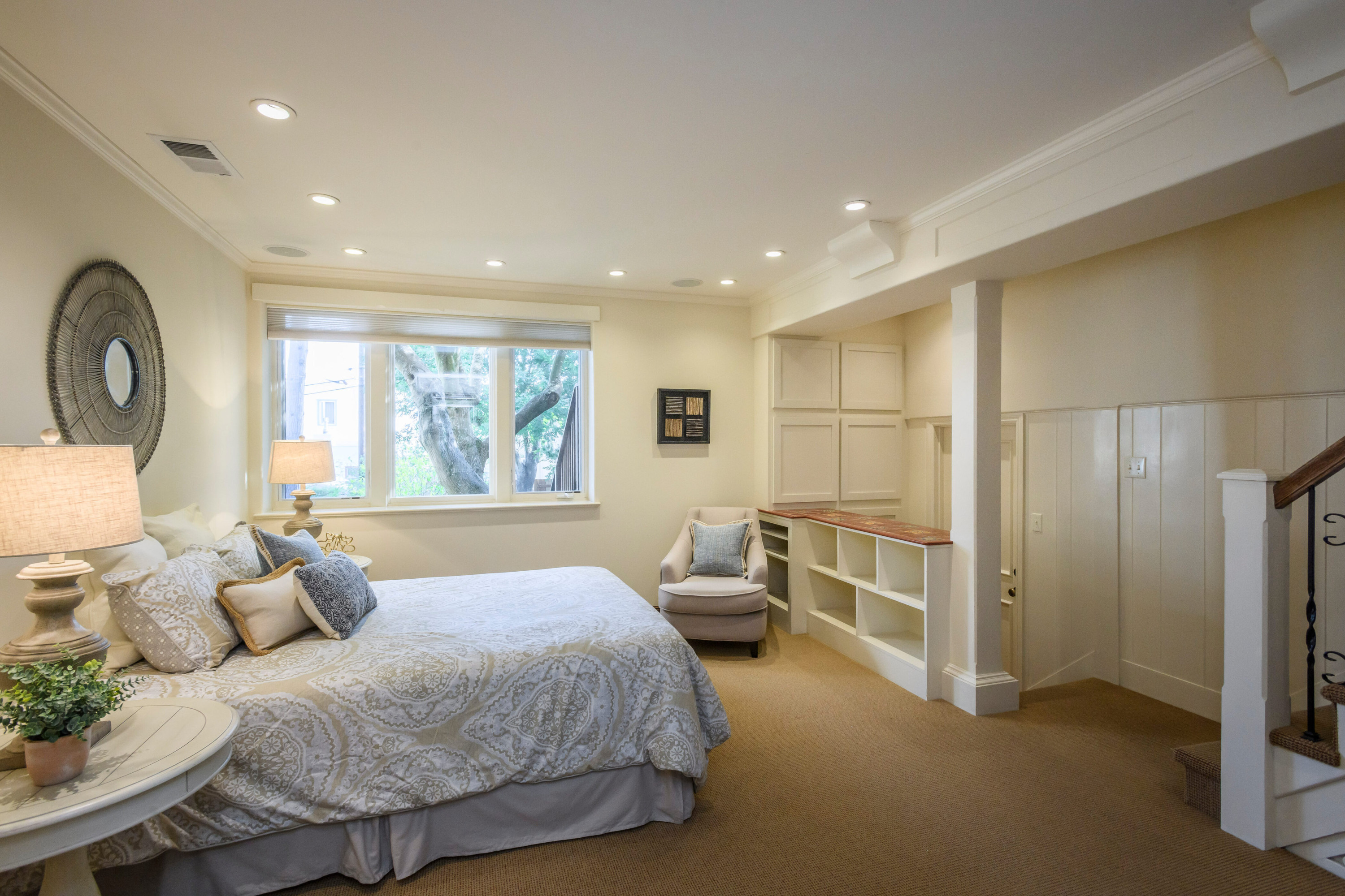 426 Palm Avenue Bedroom Floor Cabinet in Highlands Area in Millbrae.