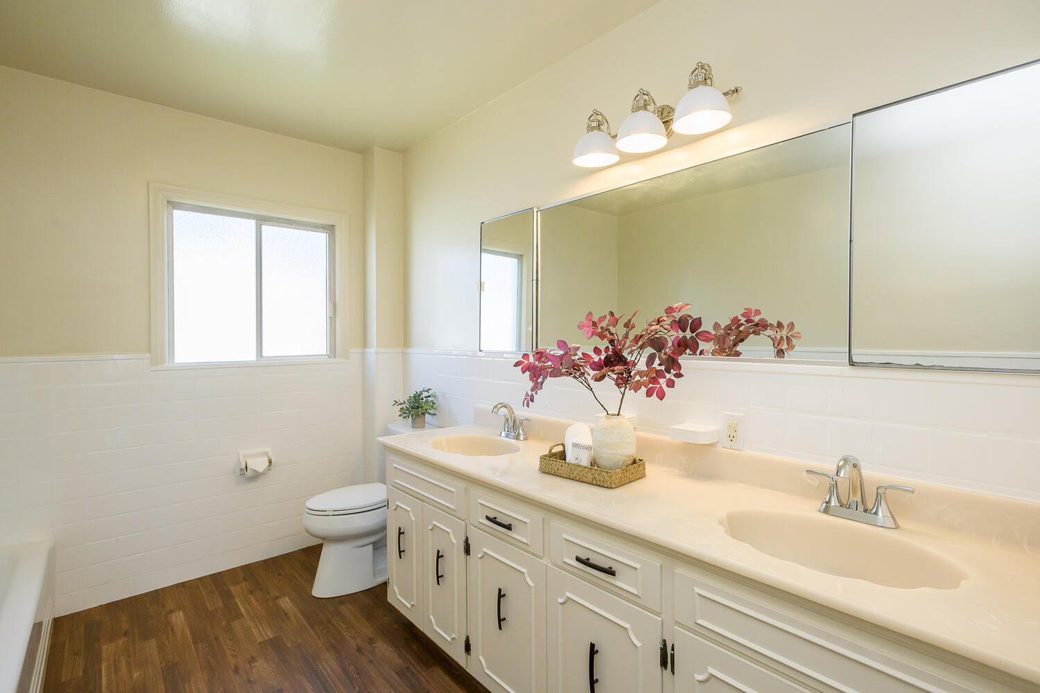 575 Palm Avenue bathroom double sink vanity