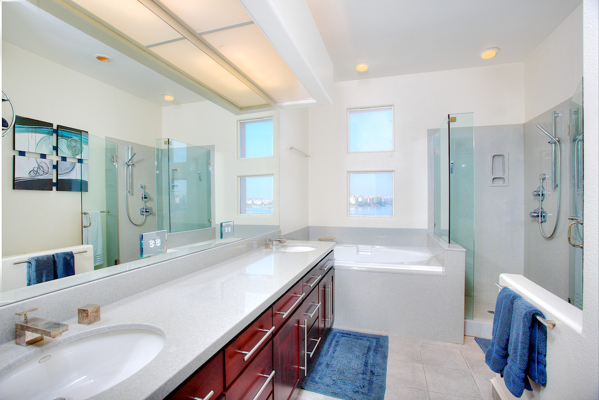 771 Mediterranean Lane in Lighthouse Glass Enclosed Shower Cove Neighborhood in Redwood Shores.