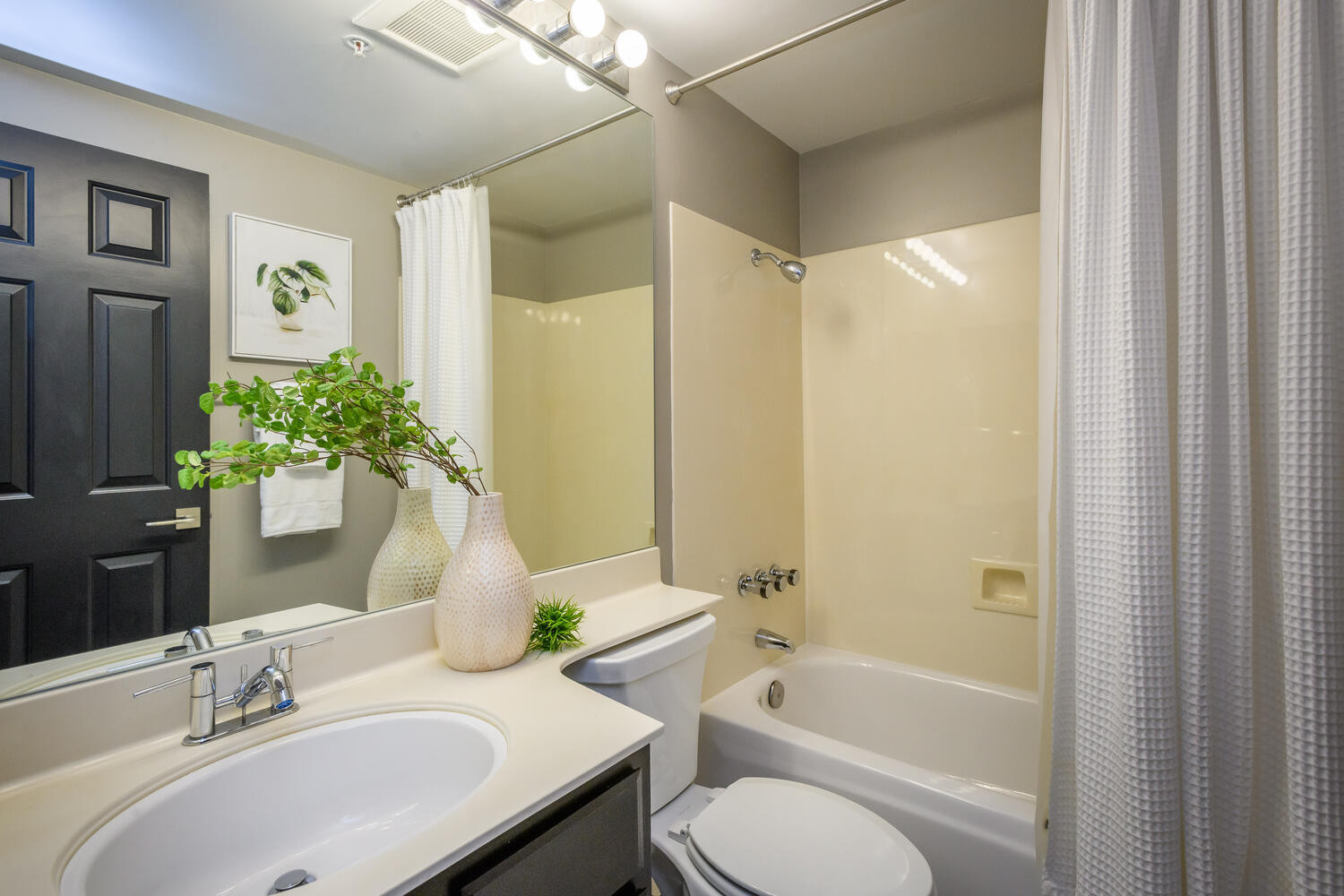Bathroom vanity in Lighthouse Cove area in Redwood Shores.