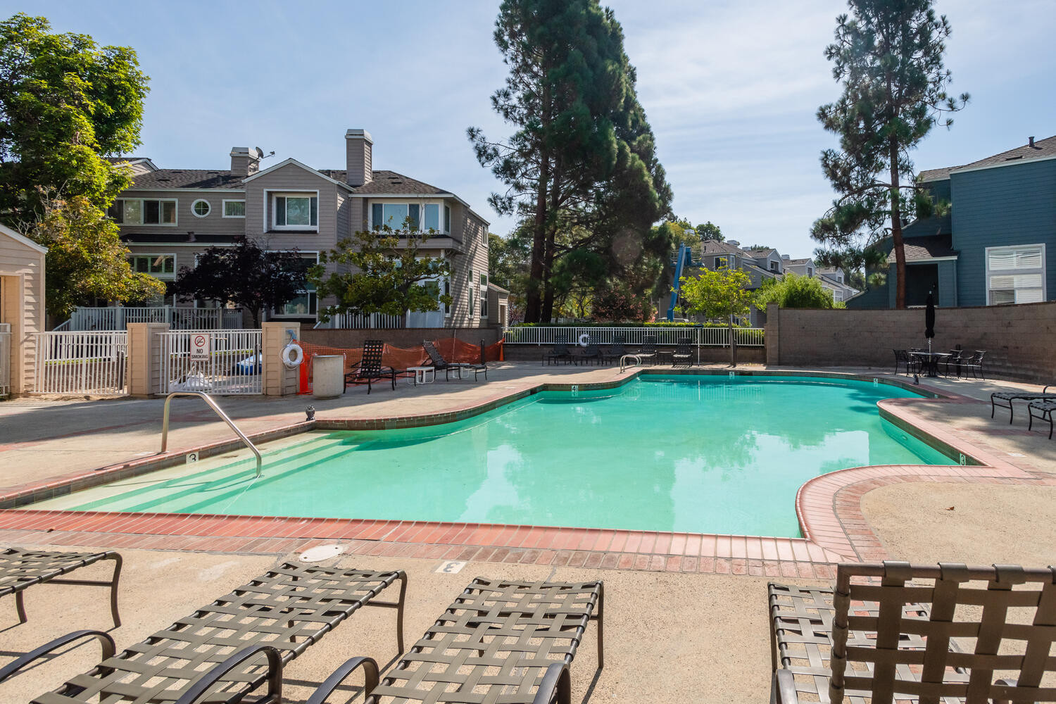 Swimming pool in Lighthouse Cove area in Redwood Shores.